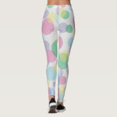 Farbliche Kreise Leggings (Rückseite)