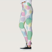 Farbliche Kreise Leggings (Links)