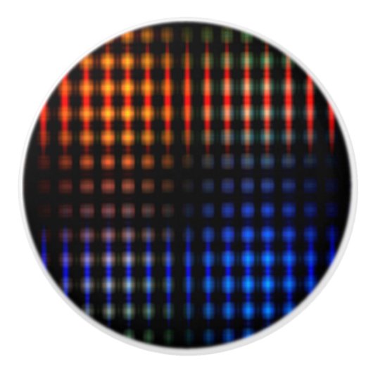 Farbliche Lichter Keramikknauf (Vorderseite)