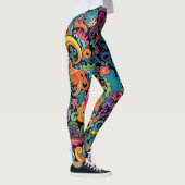 Farbliche Muster Leggings (Rechts)