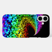 Farbliche Partikel Case-Mate iPhone Hülle (Rückseite (Horizontal))