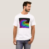 Farbliche Partikel T-Shirt (Vorne ganz)