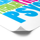Farbliche Psychologie Poster (Ecke)