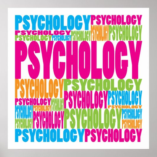 Farbliche Psychologie Poster (Vorne)