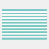 Farbliche Sitte und weiße Streifen glücklich zum G Geschenkpapier Set (Vorderseite 2)