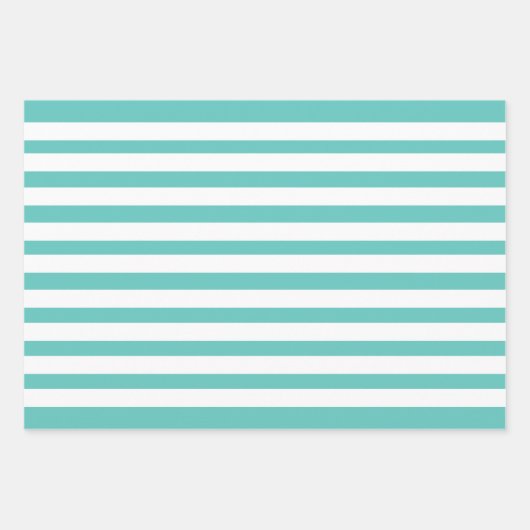 Farbliche Sitte und weiße Streifen glücklich zum G Geschenkpapier Set (Vorderseite 2)