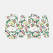 Farbliche Sommermuster der Blume Geschenkschachtel (Ungefaltet)