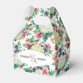 Farbliche Sommermuster der Blume Geschenkschachtel (Vorderseite)