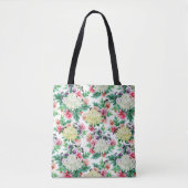 Farbliche Sommermuster der Blume Tasche (Vorderseite)