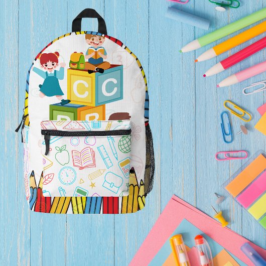 Farbliche Strafe Bedruckter Rucksack