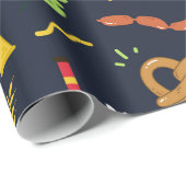 Farbliche Symbole für das Oktober Geschenkpapier (Rolleneckpunkt)