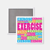 Farbliche Übung Magnet (Vorderseite/Rückseite)