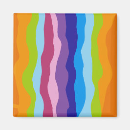 Farbliche Wellen Magnet
