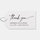 Farblicher Abschluss für glattere Noten Geschenkanhänger (Rückseite Horizontal)