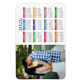 Farblicher Foto-Kalender 2023 Magnet (Vertikal)