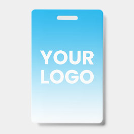 Farblicher Hintergrund | Weiße Farbe und Ihr Logo Ausweis