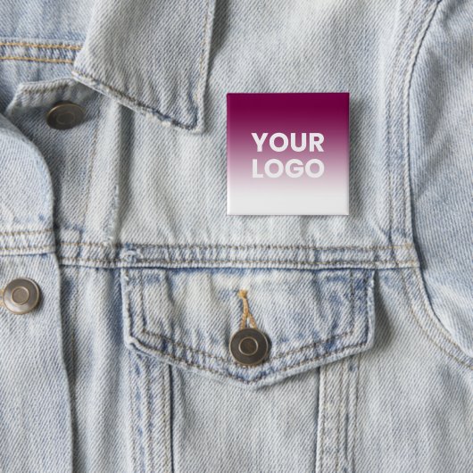 Farblicher Hintergrund | Weiße Farbe und Ihr Logo Button (Beispiel)