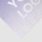 Farblicher Hintergrund | Weiße Farbe und Ihr Logo Seidenpapier (Ausschnitt)