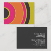 Farblicher Kreis 06 Visitenkarte (Vorne/Hinten)
