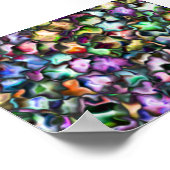 Farblicher Spaß Poster (Ecke)