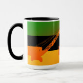 FARBLICHER STOLZ, ALS BETRIEBSKRANE ZU SEIN TASSE (Links)