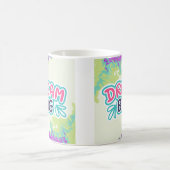 Farblicher Traum Grosses Motivierend Kaffeetasse (Mittel)