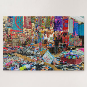 FARBLICHES CHAOS - SANTANA FLEA MARKT - PORTUGAL PUZZLE