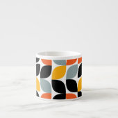 Farbliches, einzigartiges, trendiges, urbanes Blat Espressotasse (Vorderseite)