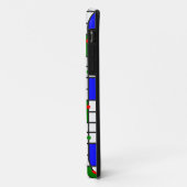 Farbliches Kreuzwort Case-Mate iPhone Hülle (Hinten/Links)