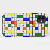 Farbliches Kreuzwort Case-Mate iPhone Hülle (Rückseite (Horizontal))