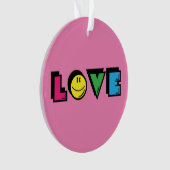 Farbliches Liebe Ornament (Vorderseite)