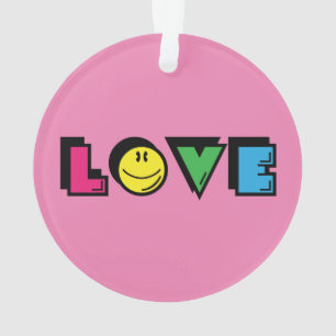 Farbliches Liebe Ornament