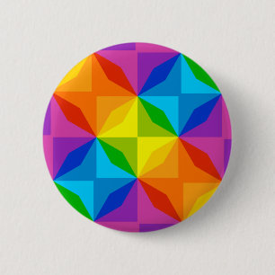 Farbliches Muster Button