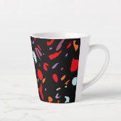 Farbliches Muster Milchtasse (Rechts)