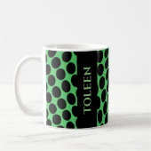 Farbliches Muster, Niedliches Muster Kaffeetasse (Links)