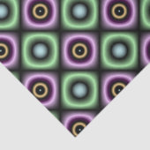 Farbliches Muster Seidenpapier (Ausschnitt)