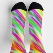 Farbliches Muster Socken (Oben)