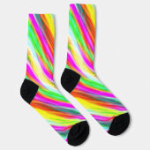 Farbliches Muster Socken (Rechts)