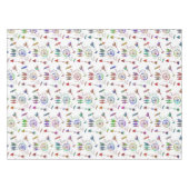 Farbliches Muster Tischdecke (Vorderseite (Horizontal))