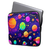 Farbliches Raummuster Laptopschutzhülle (Vorderseite Links)