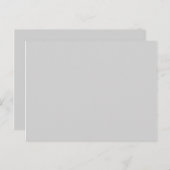 Farblicht grau postkarte (Vorne/Hinten)