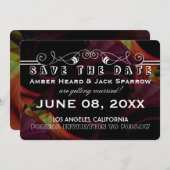 Farblicht | Hochzeit Speichern Sie die Datumskarte Save The Date (Vorne/Hinten)