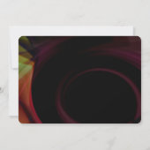 Farblicht | Hochzeit Speichern Sie die Datumskarte Save The Date (Rückseite)