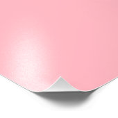 Farblicht rosa fotodruck (Ecke)