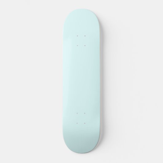 Farblichtcyan Skateboard (Vorderseite)