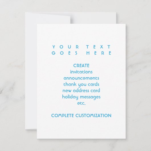 Farblinien Einladung (Rückseite)