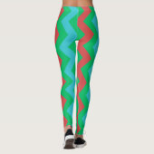 Farblinien Leggings (Rückseite)