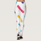 Farblinien Leggings (Rückseite)