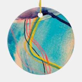 Farblinien Nr. 1 Keramik Ornament