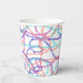 Farblinien Pappbecher (Vorderseite)